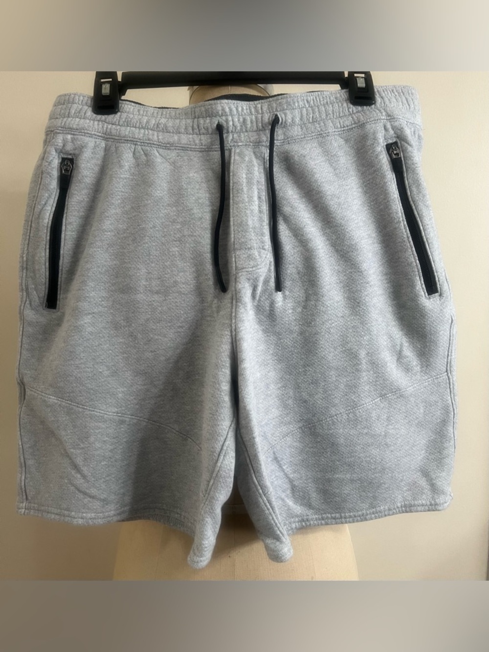 Abercrombie & Fitch French Terry Knit Zip Pocket Drawstring Short Size Medium